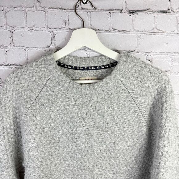 Fat Face Light Gray Knit Sweater Size L  J - Picture 2 of 11